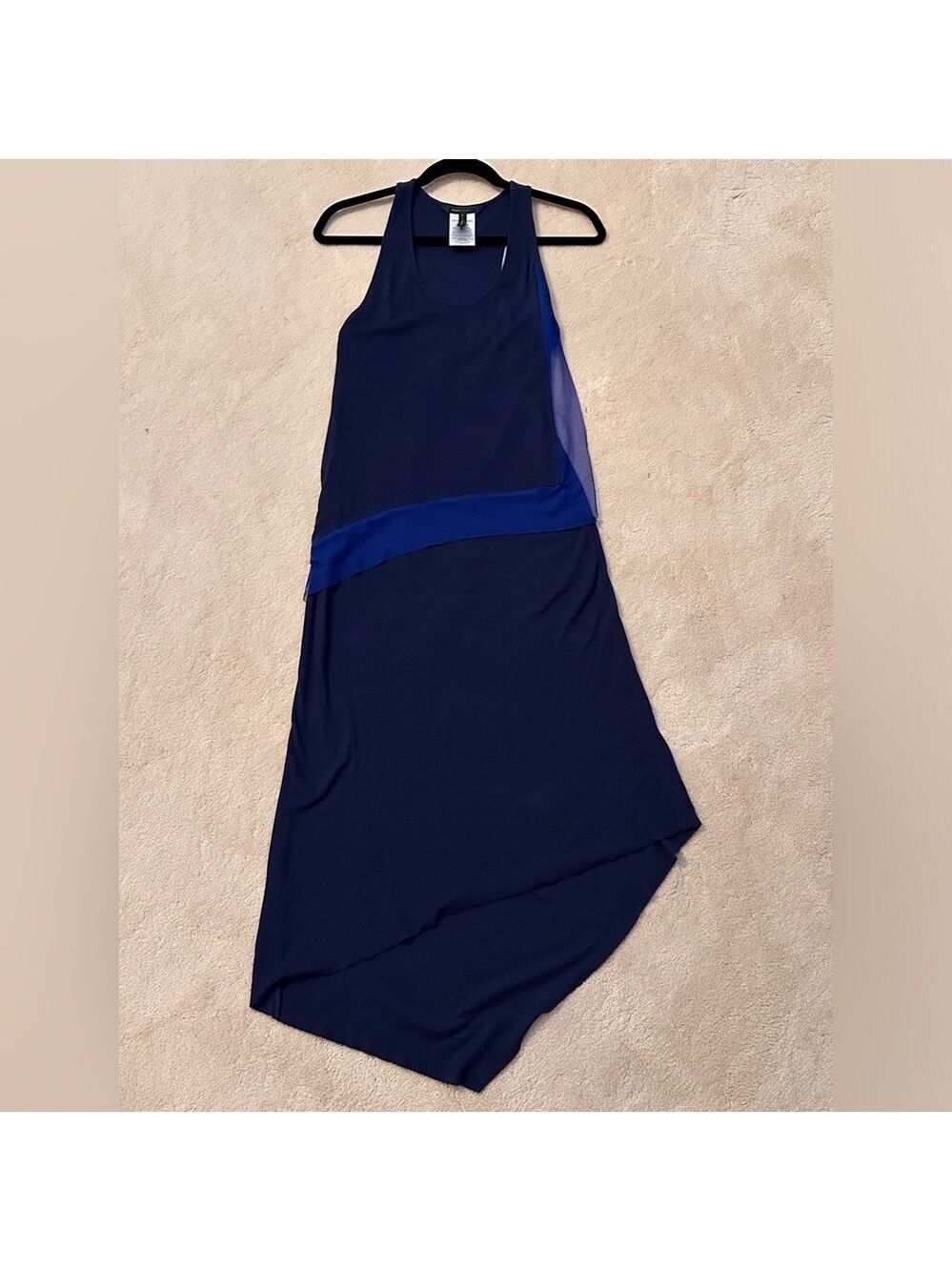 Casual and dressy BCBG Racer back dress